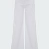 Jeans * | Le Palazzo Wide Leg In Blanc Large Choice Frame