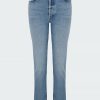 Jeans * | Riley Long High Rise Straight In Cove Best Price Agolde