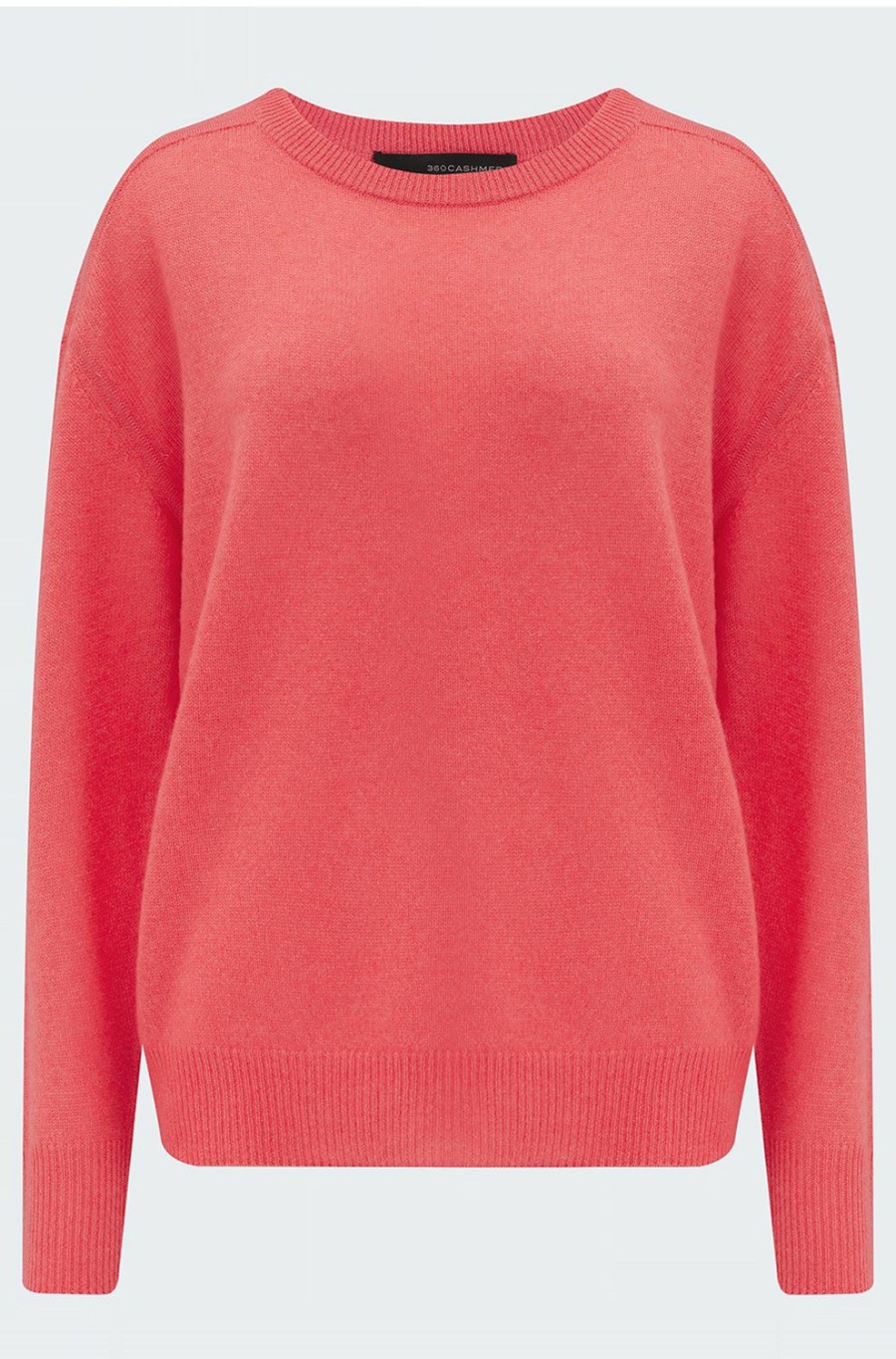 Women'S Clothing * | Alaiah Crew Neck In Watermelon Closeout Sale 360 Cashmere