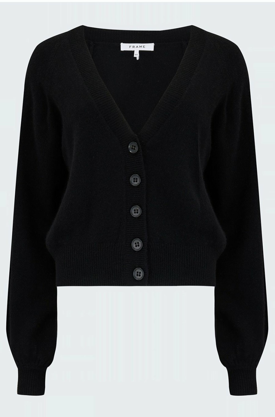 Women'S Clothing * | Linked Cardigan In Noir Bestsellers Frame