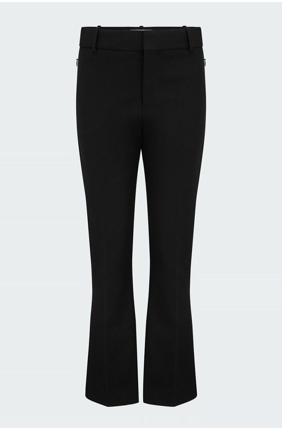 Women'S Clothing * | Le Crop Mini Boot Trouser In Black Sales Frame