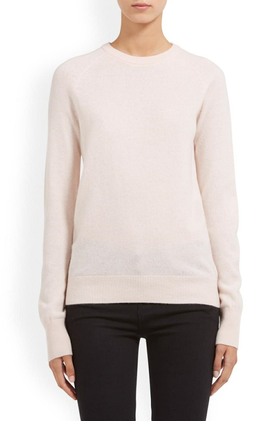 Women'S Clothing * | Sloane Crew Neck Sweater In Ballet Pink Top Sellers Equipment