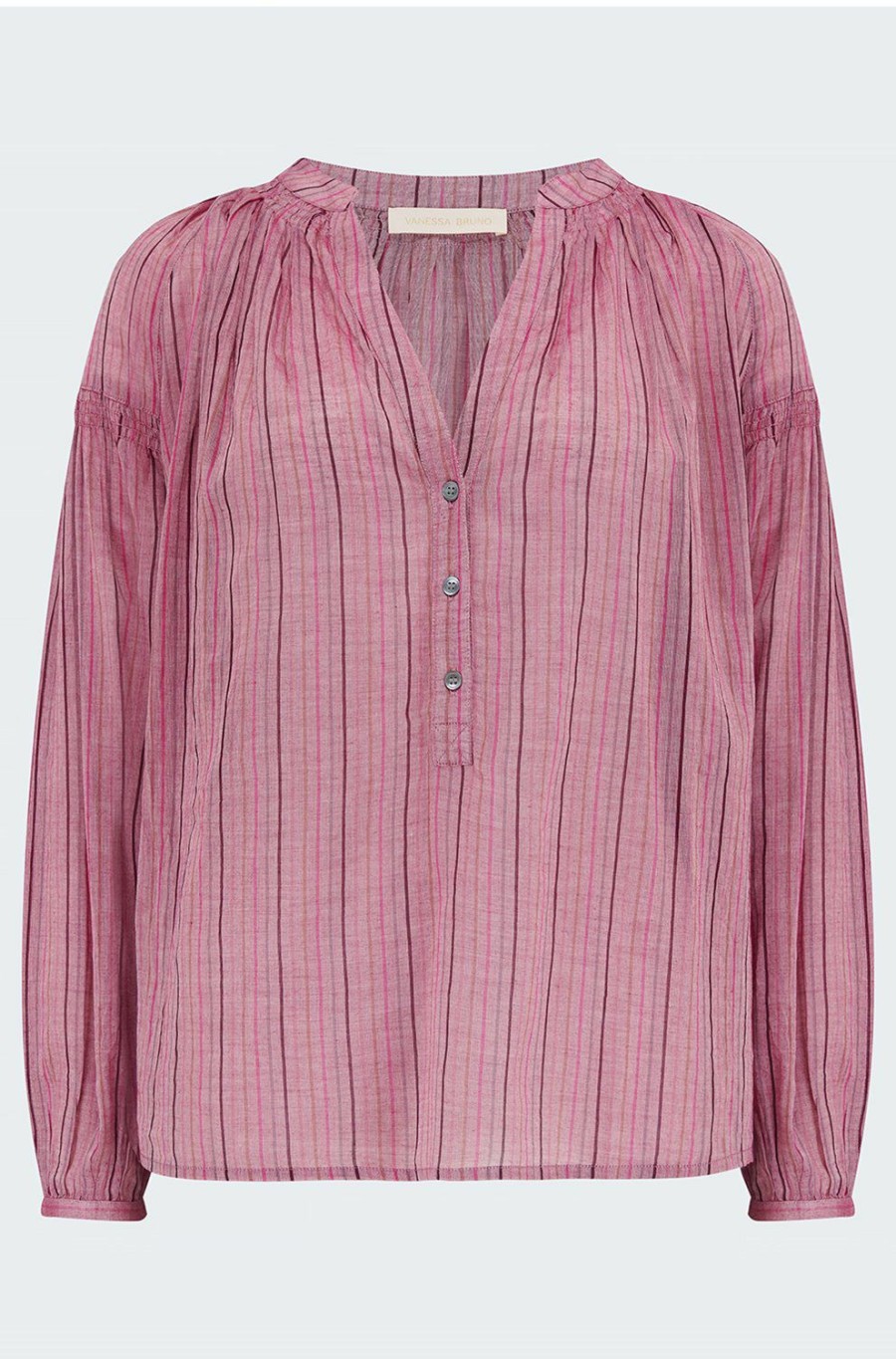 Women'S Clothing * | Nipoa Blouse In Multico Rose Special Offers Vanessa Bruno