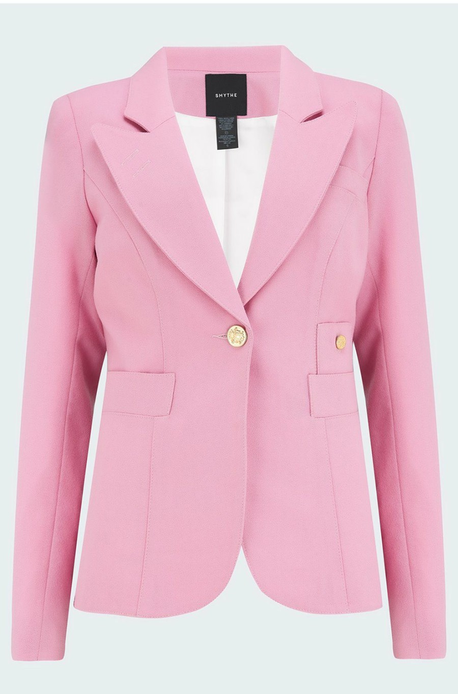 Women'S Clothing * | Classic Duchess Blazer In Rethink Pink Outlet Smythe