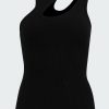 Women'S Clothing * | Athena Tank In Black Flash Sale Agolde