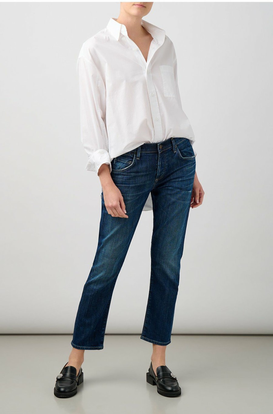 Women'S Clothing * | Kayla Blouse In Optic White Premium Citizens Of Humanity