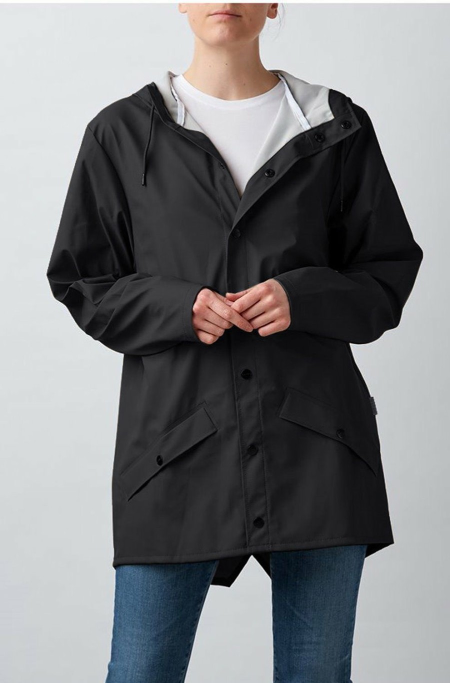 Women'S Clothing * | Short Jacket In Black Sells Cheap Rains