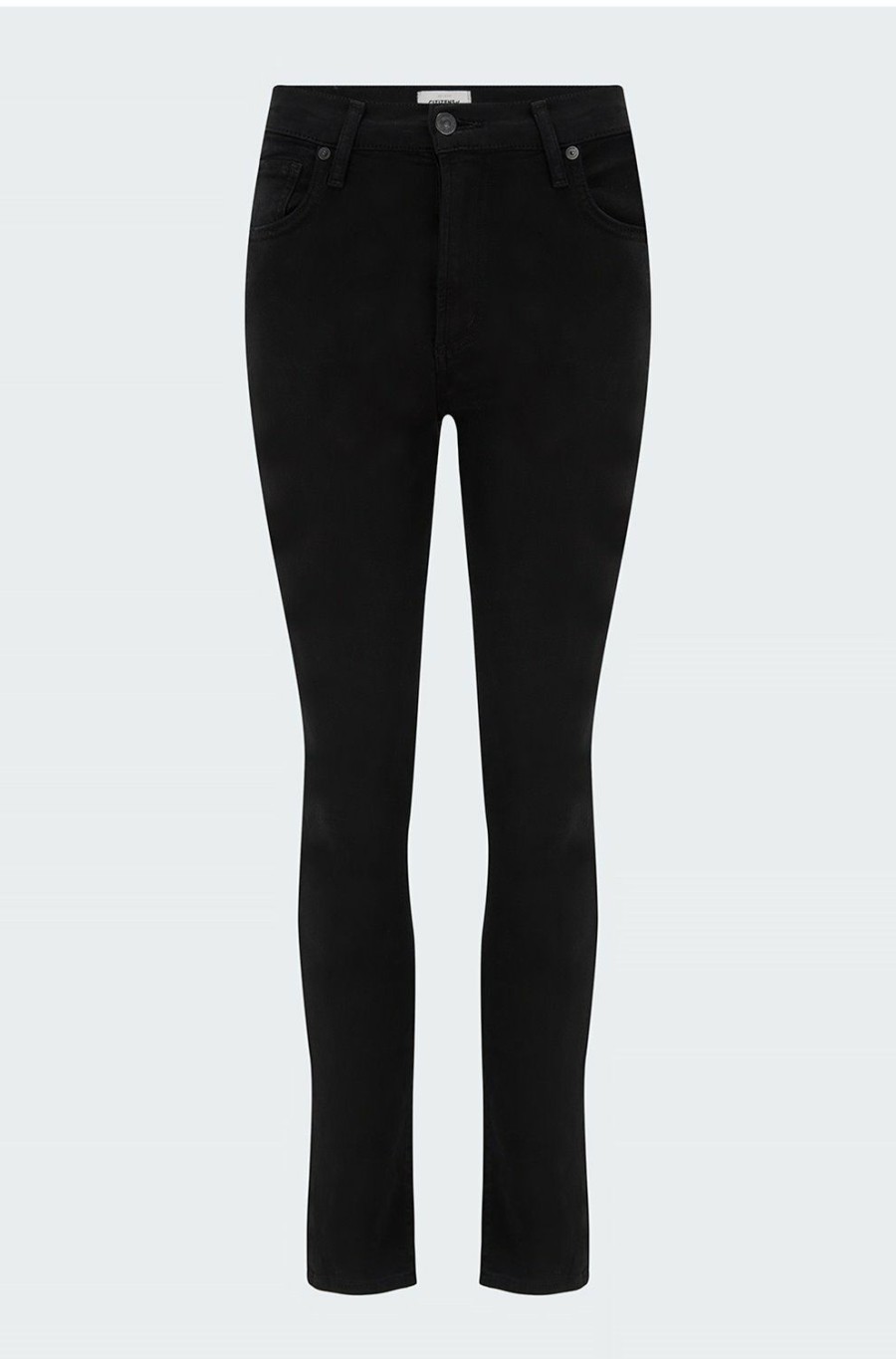 Jeans * | Olivia Slim Jean In Plush Black Top Selling Citizens Of Humanity