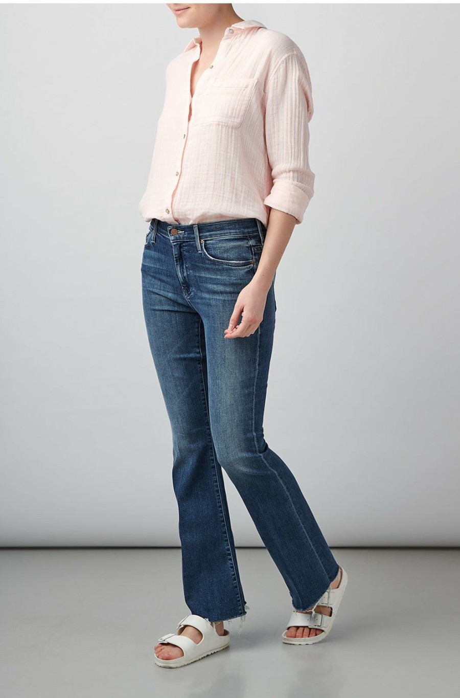 Women'S Clothing * | Ellis Shirt In Petal Less Expensive Rails