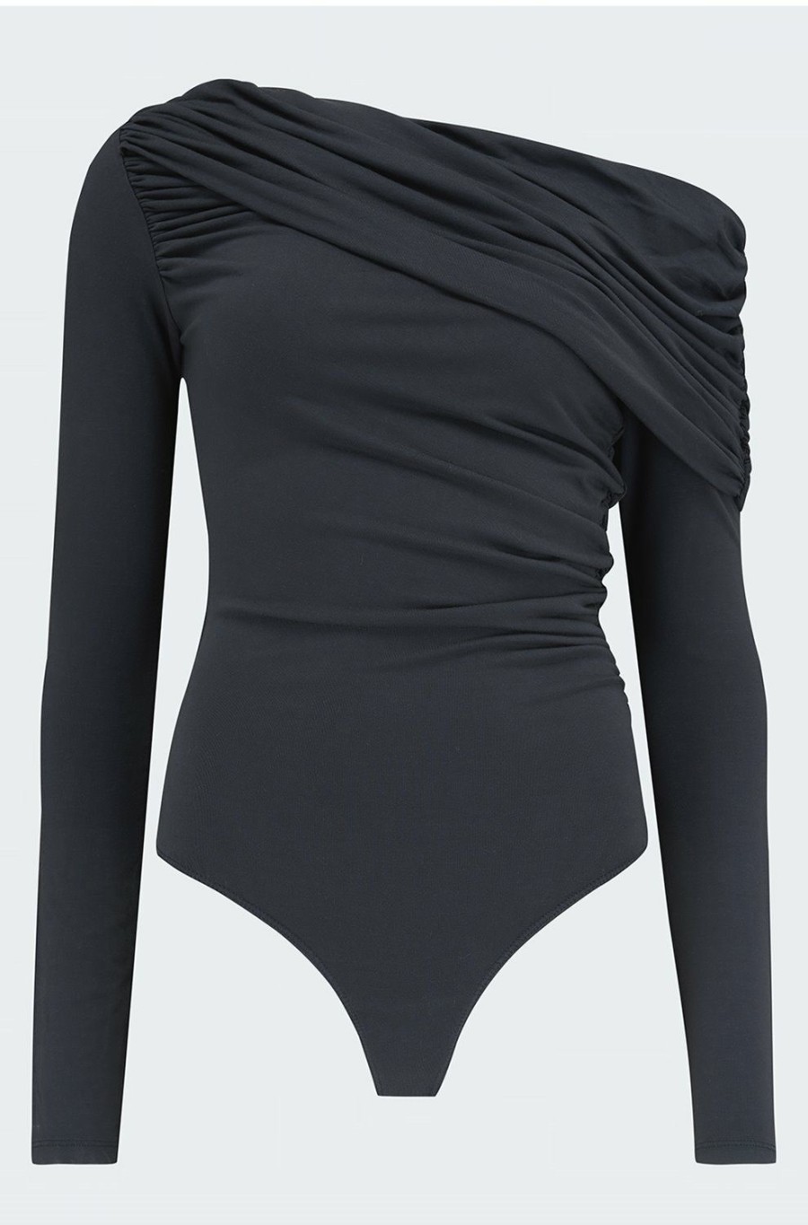 Women'S Clothing * | Kira Bodysuit In Crow Sale Online Agolde