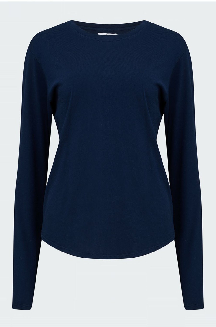 Women'S Clothing * | Daniela Long Sleeve Tee In Navy Discount Velvet