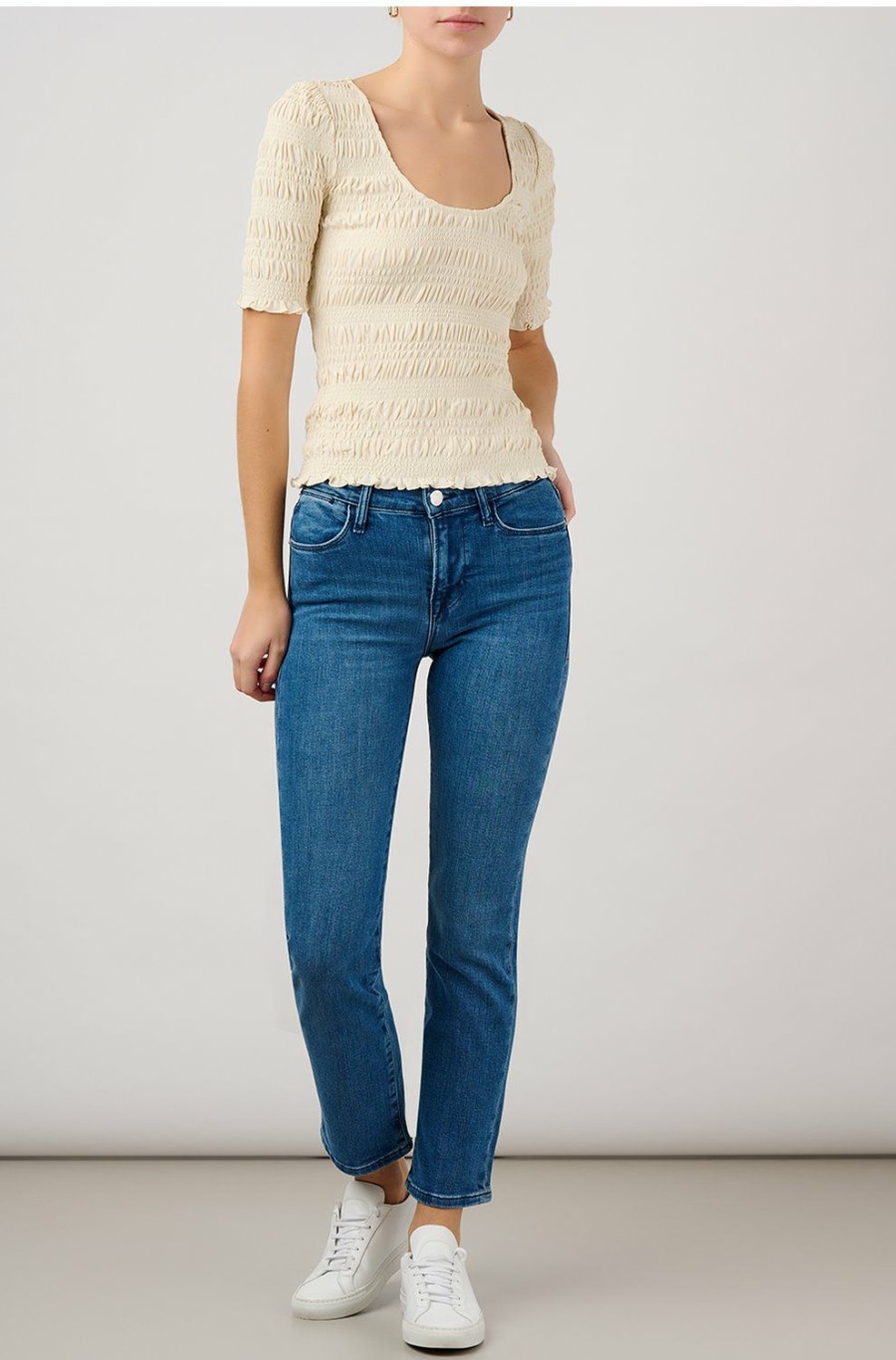 Jeans * | Le High Straight In Temple Shop New Frame