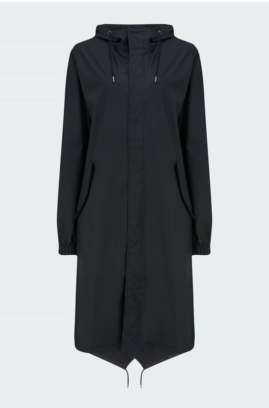 Women'S Clothing * | Fishtail Parka In Black Flash Sale Rains