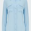 Women'S Clothing * | Slim Signature Shirt In Dream Blue Sale Online Equipment