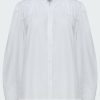 Women'S Clothing * | Camille Shirt In White Large Choice Rails