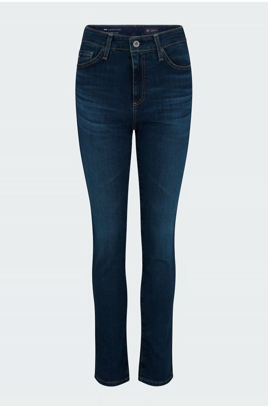 Jeans * | Mari Straight Jean In Kindling Closeout Sale Ag