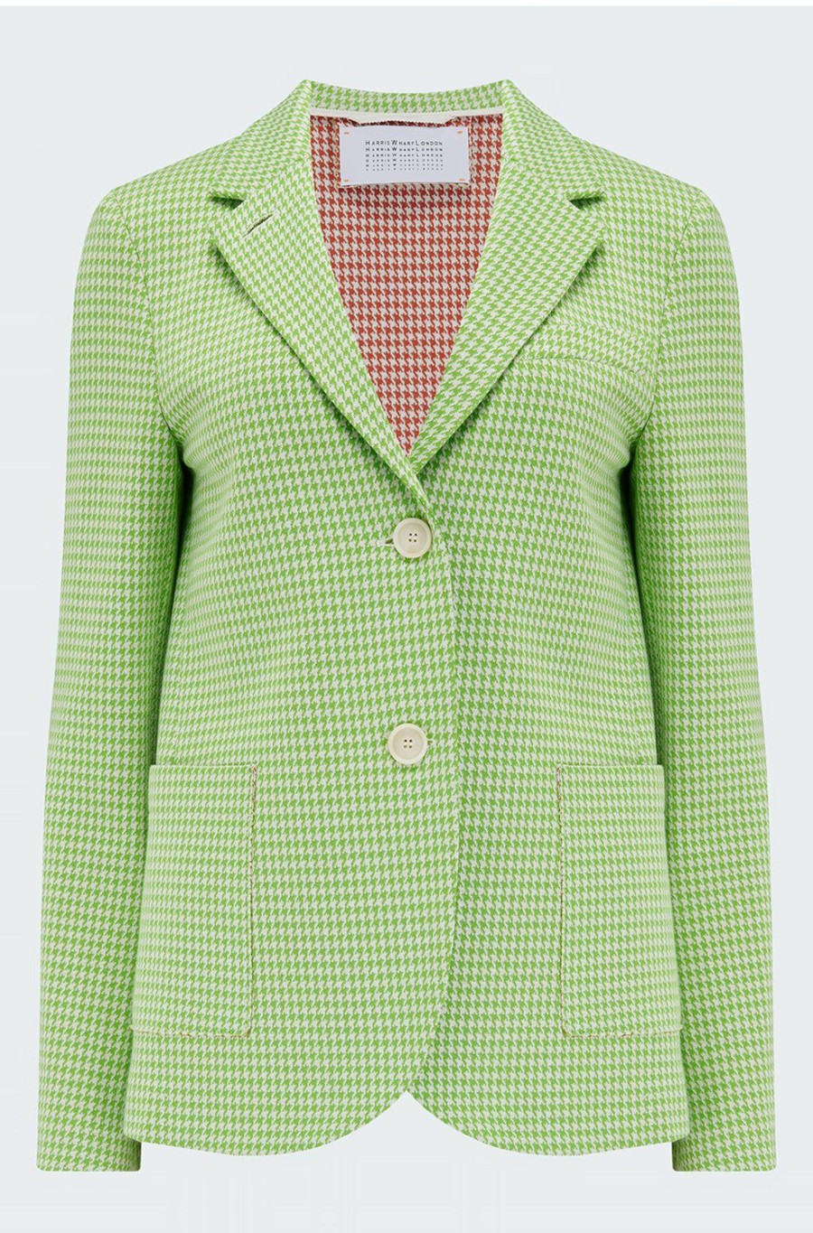 Women'S Clothing * | Stand Up Collar In Apple Green Sales Harris Wharf London