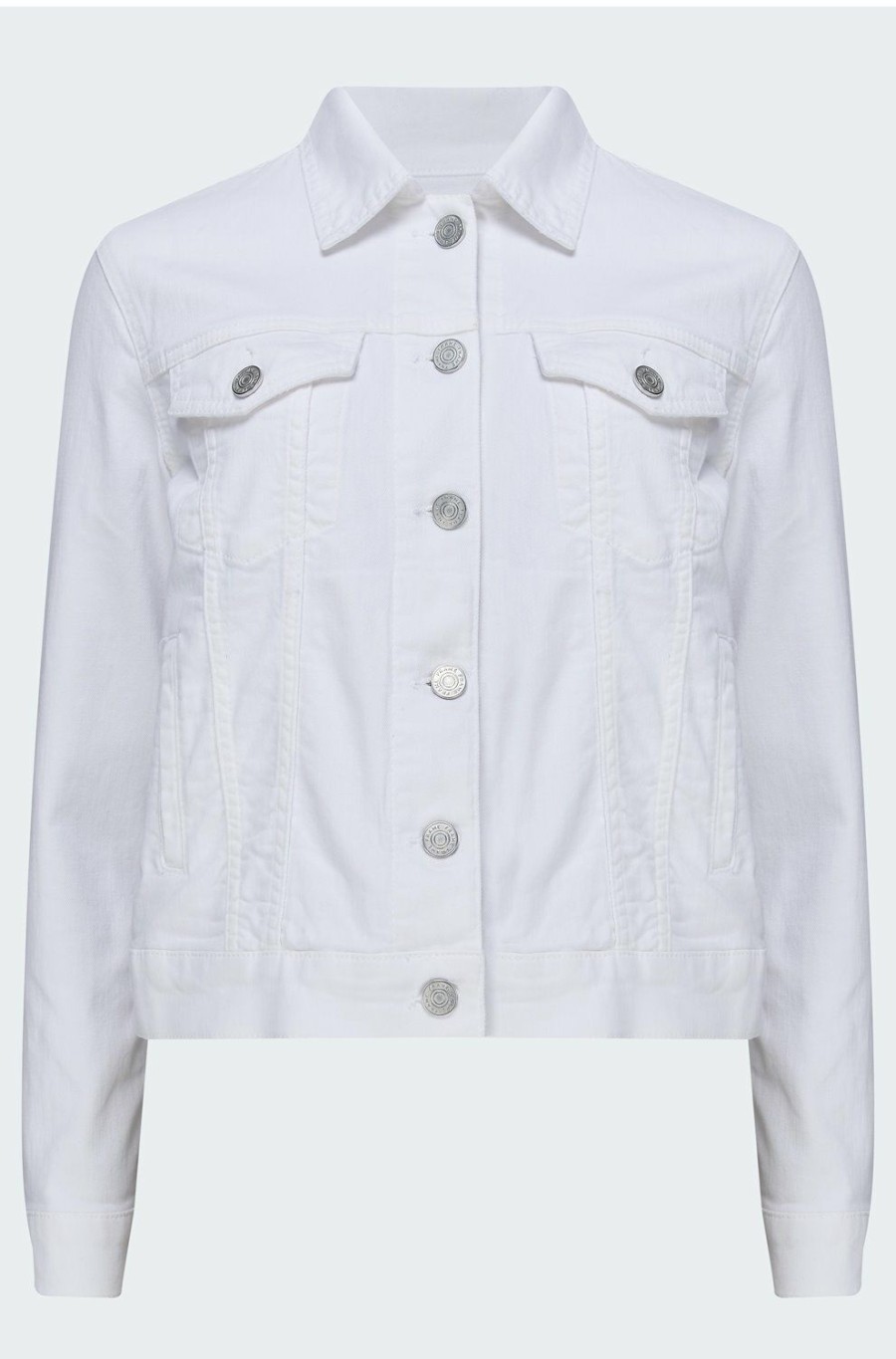 Women'S Clothing * | Le Vintage Jacket In Blanc Grind Clearance Frame