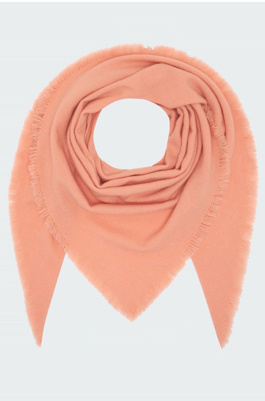 Women'S Clothing * | Triangle Scarf In Corail Good Quality Douce Gloire