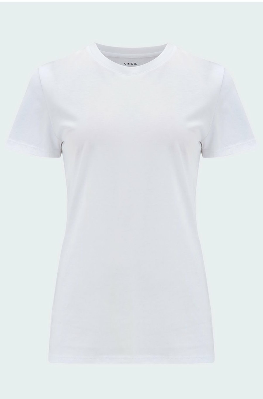 Women'S Clothing * | Essential Crew T-Shirt In White Limited Edition Vince