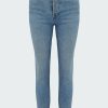 Jeans * | 90S Straight High Rise Ankle Crop Jean In Mid 70'S Bestsellers Re/Done