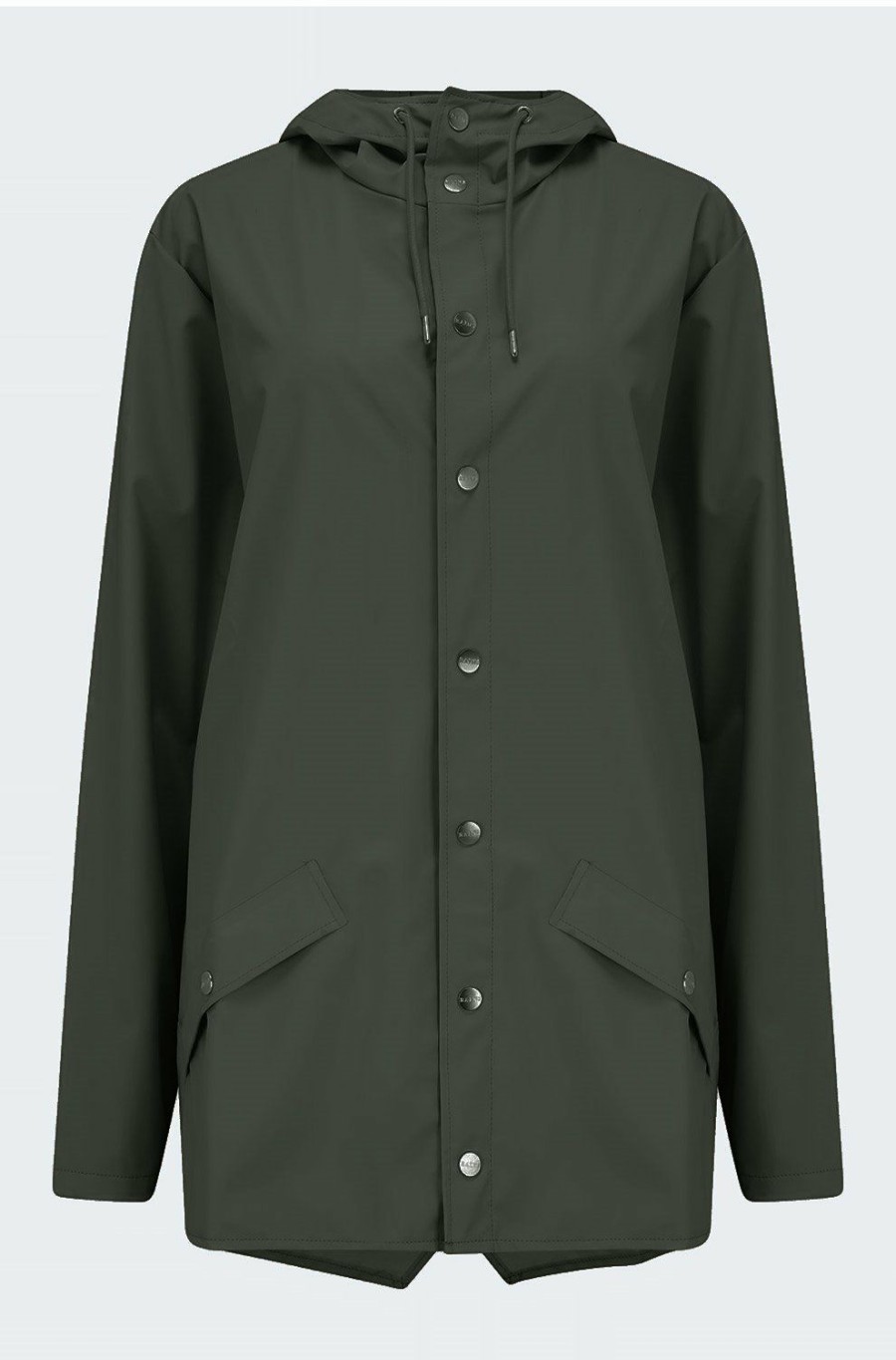 Women'S Clothing * | Short Jacket In Green Reasonable Price Rains