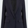 Women'S Clothing * | Classic Dickey Jacket In Navy Promotion Veronica Beard