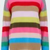 Women'S Clothing * | Lexie Crew Neck In Rainbow Shoping 360 Cashmere