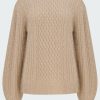 Women'S Clothing * | Harlow Jumper In Light Oatmeal Cheap Madeleine Thompson