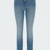 Jeans * | Mid Rise Dazzler Crop In Riding The Cliffside With Discount Mother