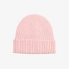 Women'S Clothing * | Beanie Hat In Faded Pink Cheap Online Colorful Standard