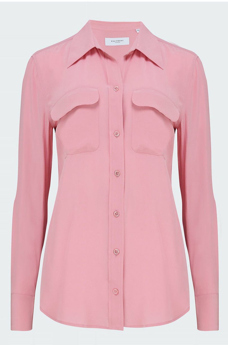 Women'S Clothing * | Slim Signature Shirt In Wild Rose Popular Equipment