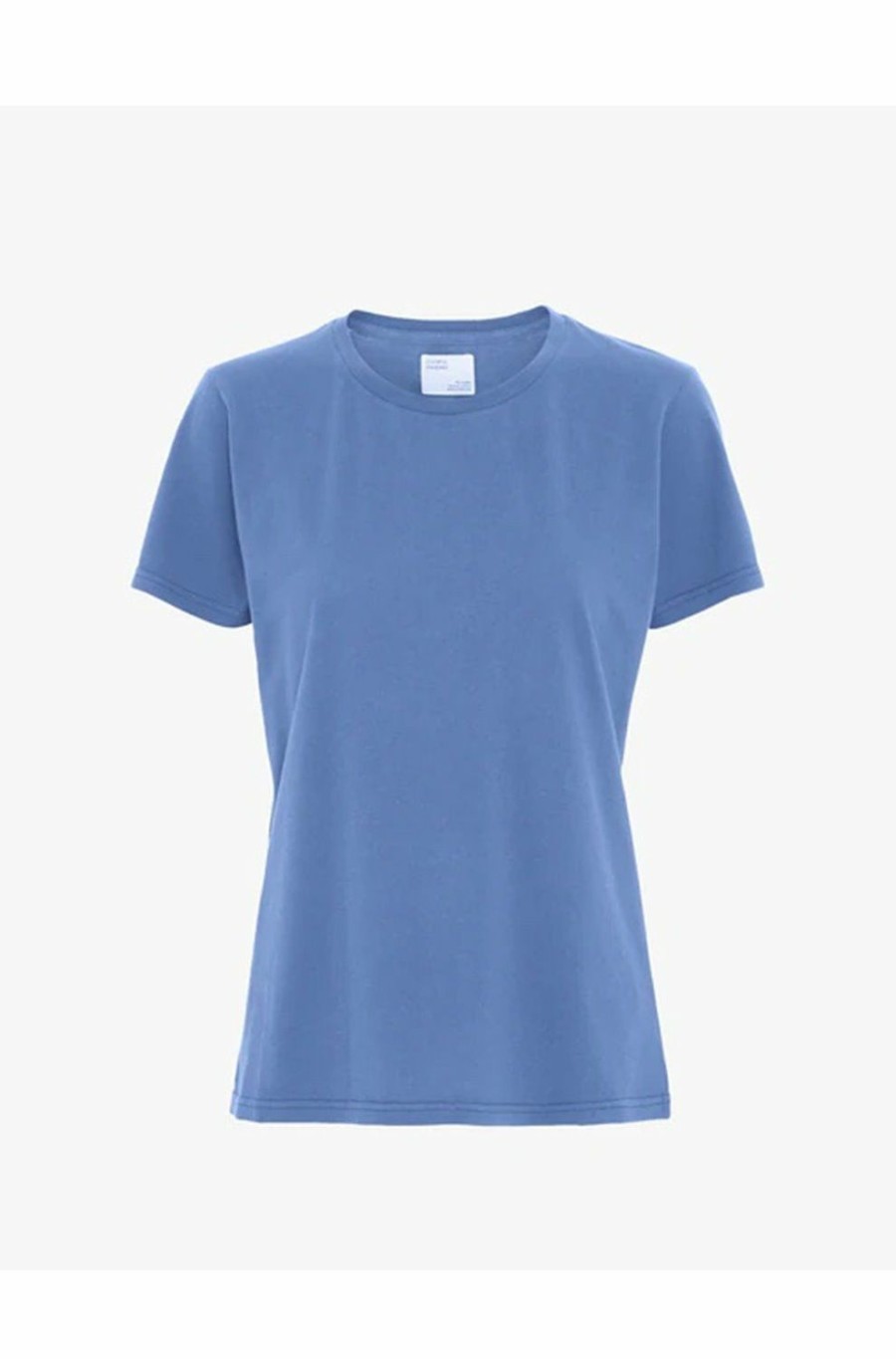 Women'S Clothing * | Light Organic Tee In Sky Blue Sells Cheap Colorful Standard