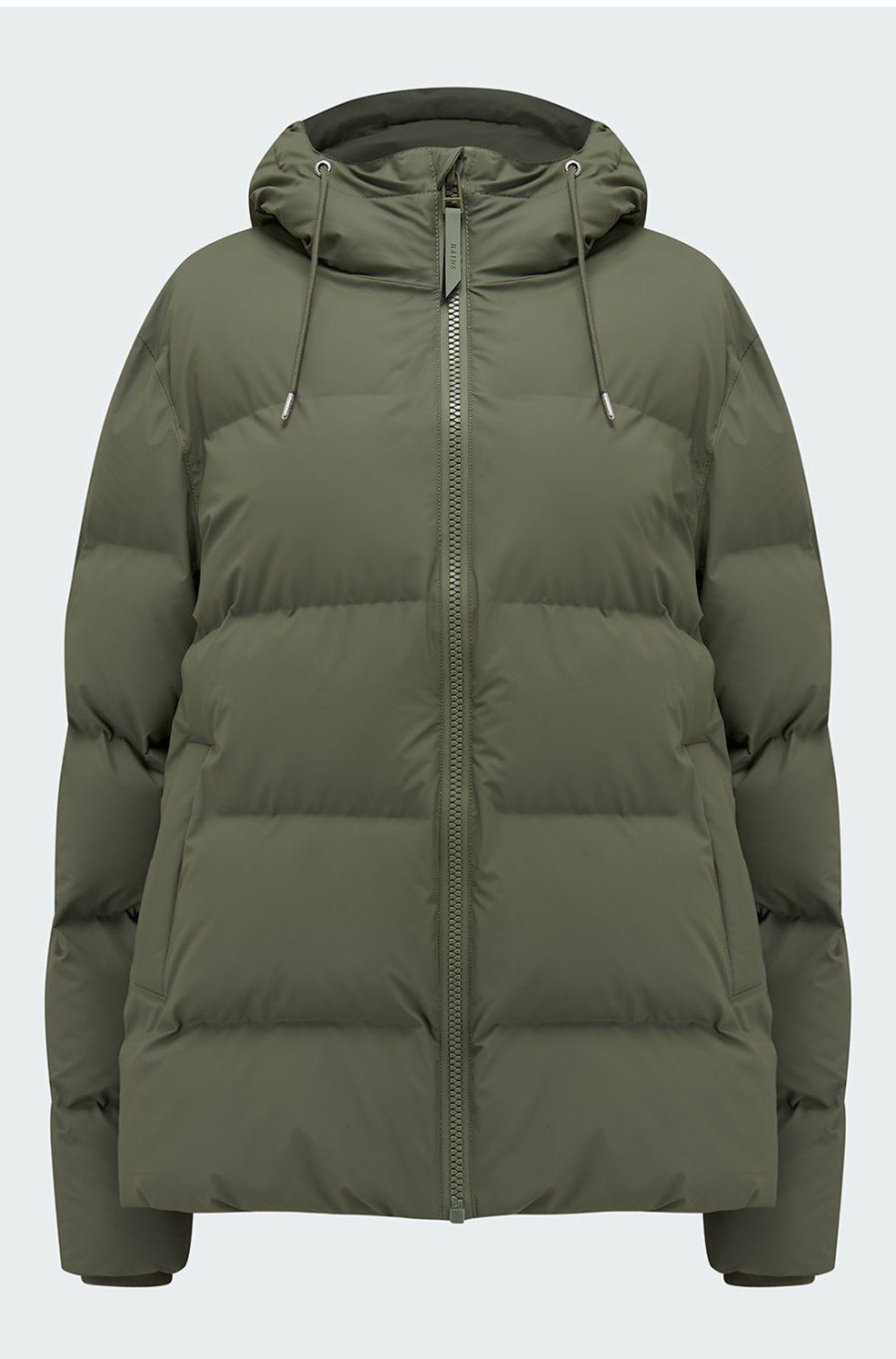 Women'S Clothing * | Puffer Jacket In Olive Good Quality Rains