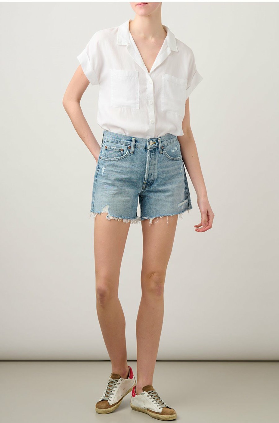 Women'S Clothing * | Parker Long Shorts In Swap Meet Special Offers Agolde