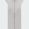 Women'S Clothing * | Uptown Dickey Jacket Insert In Grey Featured Veronica Beard