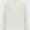 Women'S Clothing * | Prado Blouse In Blanc Official Vanessa Bruno