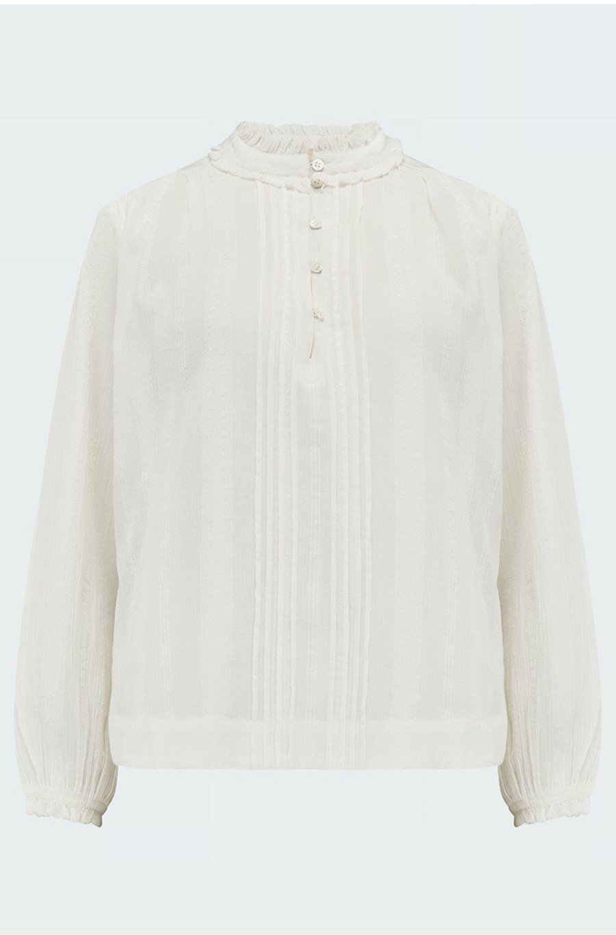 Women'S Clothing * | Prado Blouse In Blanc Official Vanessa Bruno