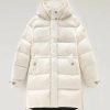 Women'S Clothing * | Alsea Puffy Parka In Milky Cream Promotion Woolrich