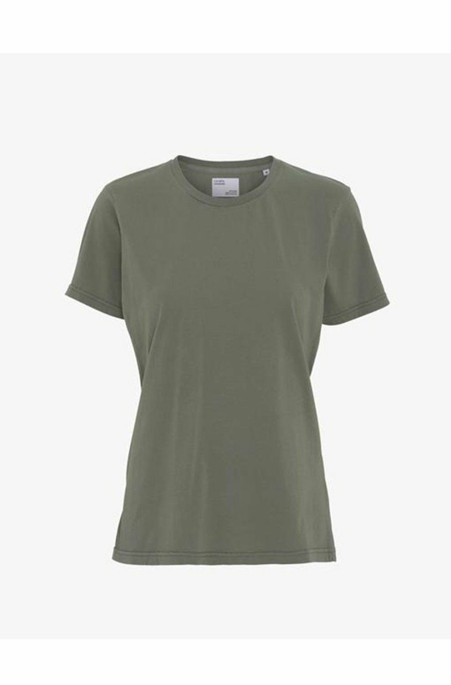 Women'S Clothing * | Organic Tee Shirt In Dusty Olive Hot Selling Colorful Standard