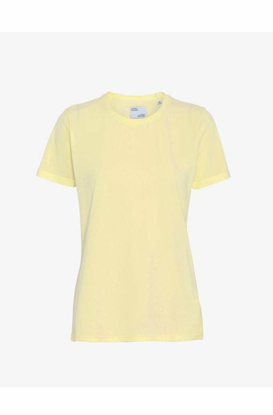 Women'S Clothing * | Organic Tee Shirt In Soft Yellow Limit Offer Colorful Standard