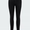 Denim * | Farrah Skinny Jean In Super Black High Quality Ag