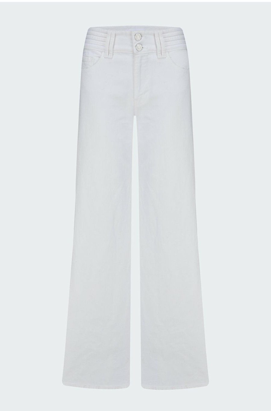 Jeans * | Triple Binding Wide Leg Jean In Blanc Best Choice Frame