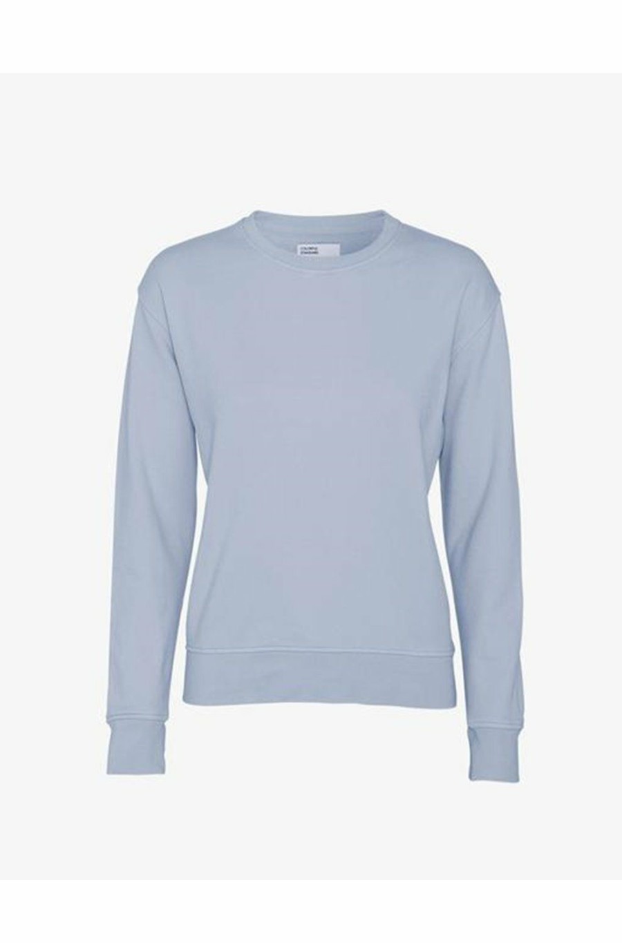 Women'S Clothing * | Organic Classic Crew Sweatshirt In Powder Blue Limit Offer Colorful Standard