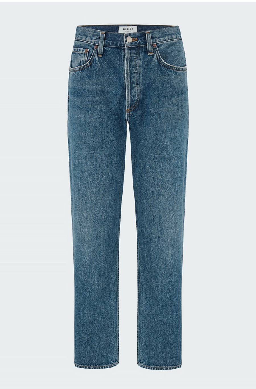 Jeans * | Wyman Straight Jean In Vision Best Sale Agolde