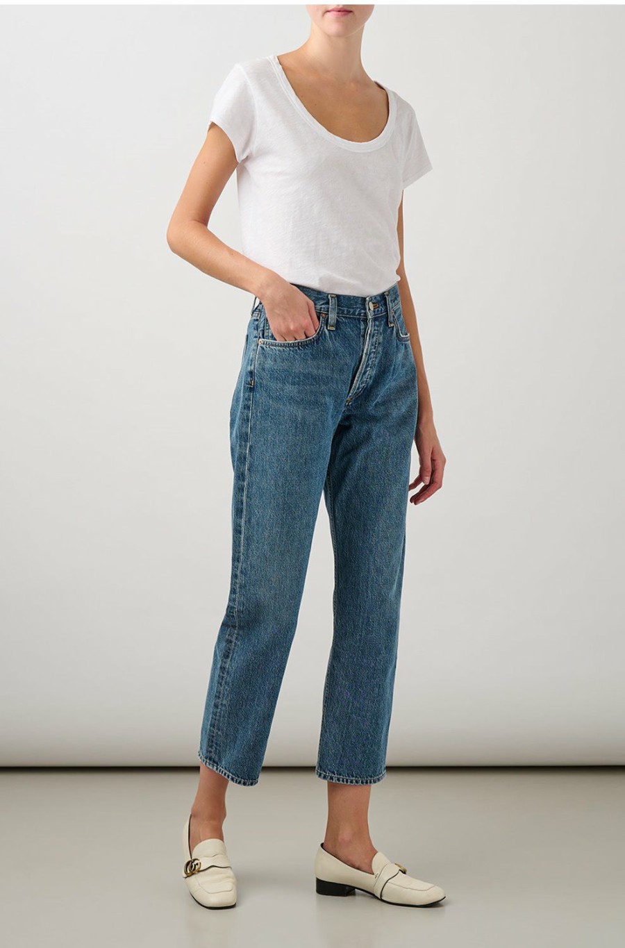 Jeans * | Wyman Straight Jean In Vision Best Sale Agolde