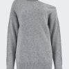 Women'S Clothing * | Raundi Sweater In Heather Grey Best Sale Paige