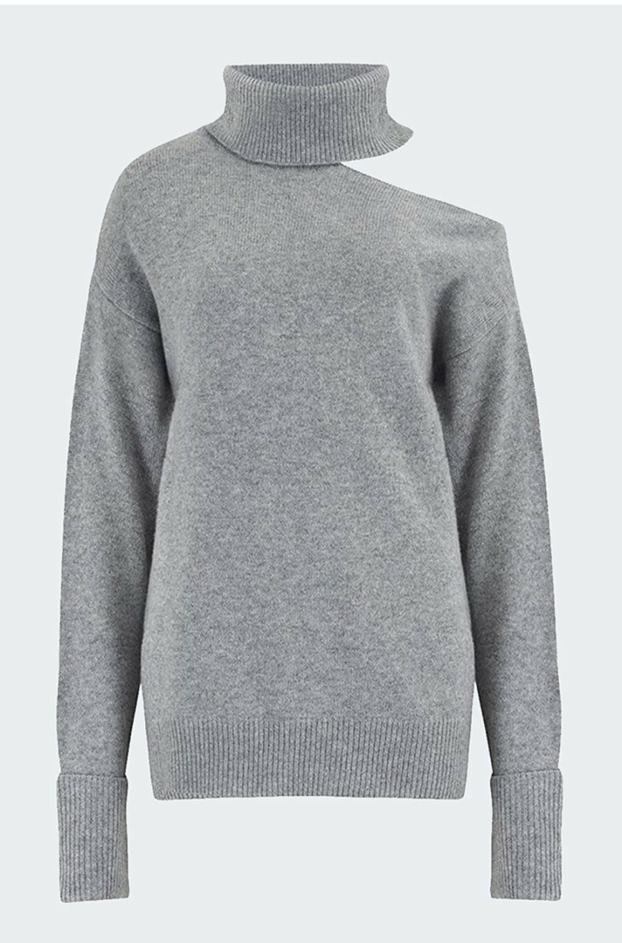 Women'S Clothing * | Raundi Sweater In Heather Grey Best Sale Paige