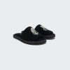 Women'S Clothing * | Sansindo Tiger Slippers In Black Reasonable Price Desmond & Dempsey