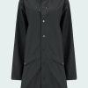 Women'S Clothing * | Long Jacket In Black Sale Online Rains